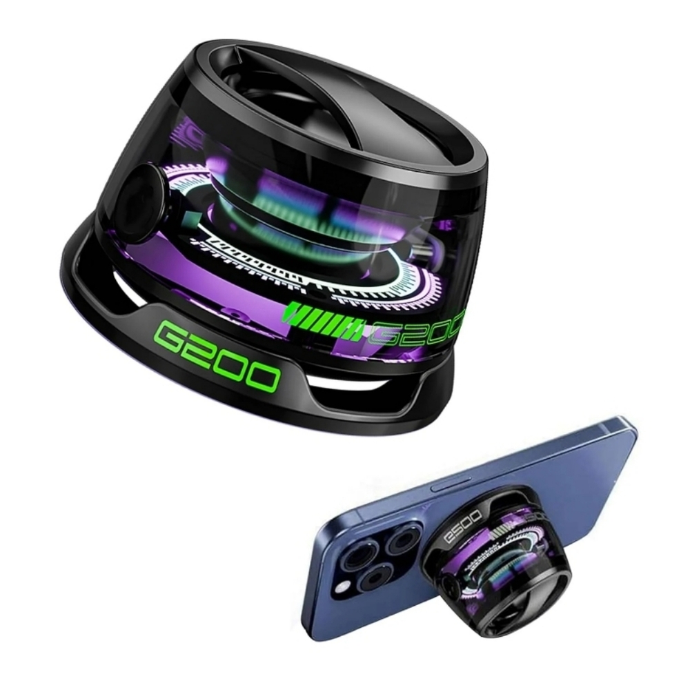 G200 Portable Speaker - Black and Purple